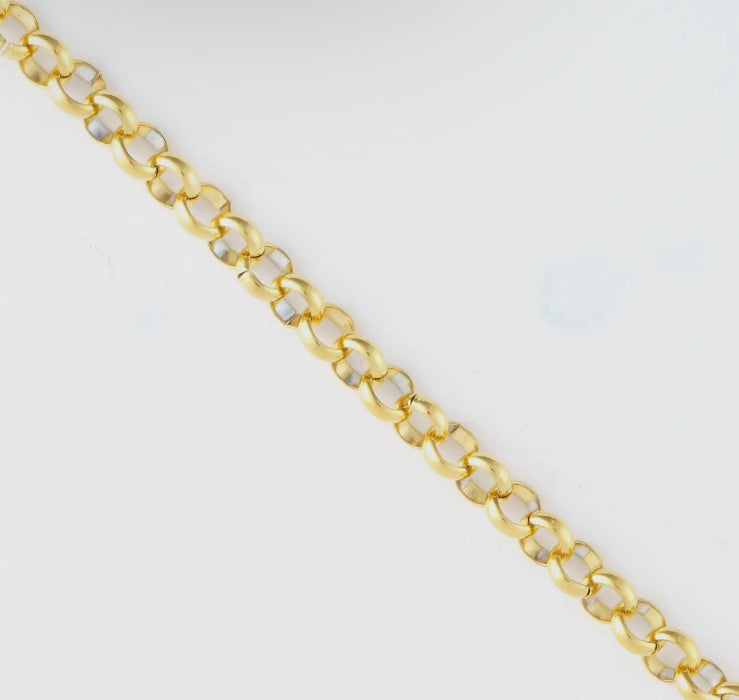Waterproof Gold 18” Cable Chain Necklace