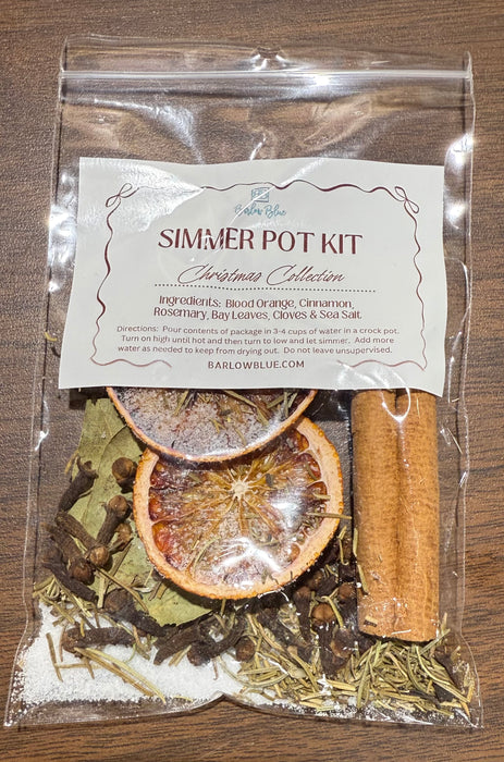 Simmer Pot Crock Pot Kit- Christmas Collection.  For fragrance.  Not for drinking.