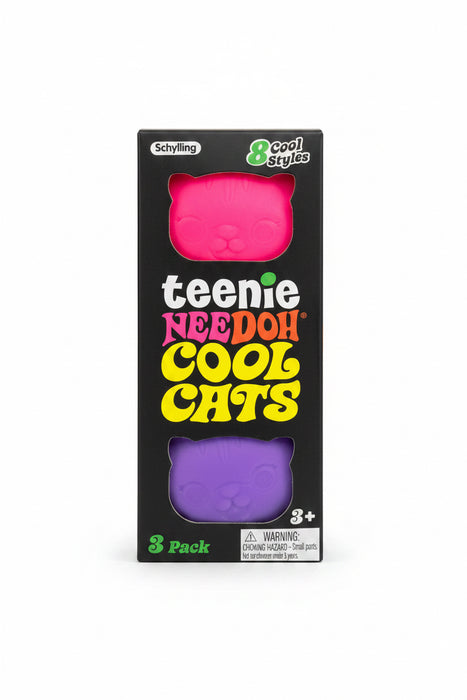 The NeeDoh Teenie Nee Doh Cool Cats - 3 Options available