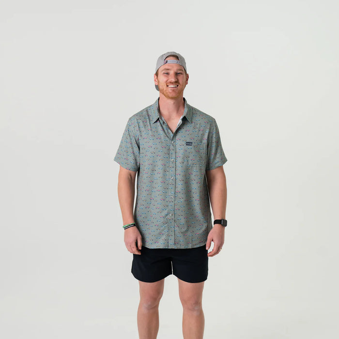 Burlebo Vintage Truck Performance Button Up