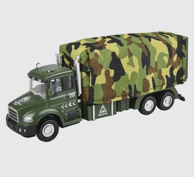 Die Cast Pull Back Military Vehicles.  6"