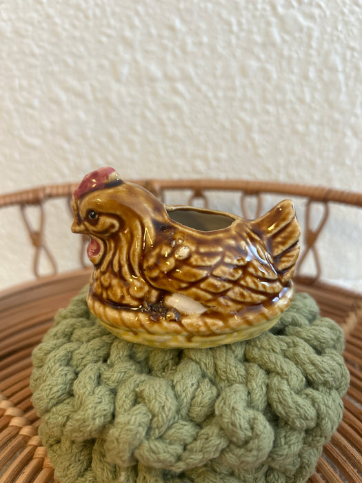 Vintage Chicken Planter/ Toothpick Holder- Available in 3 Styles!