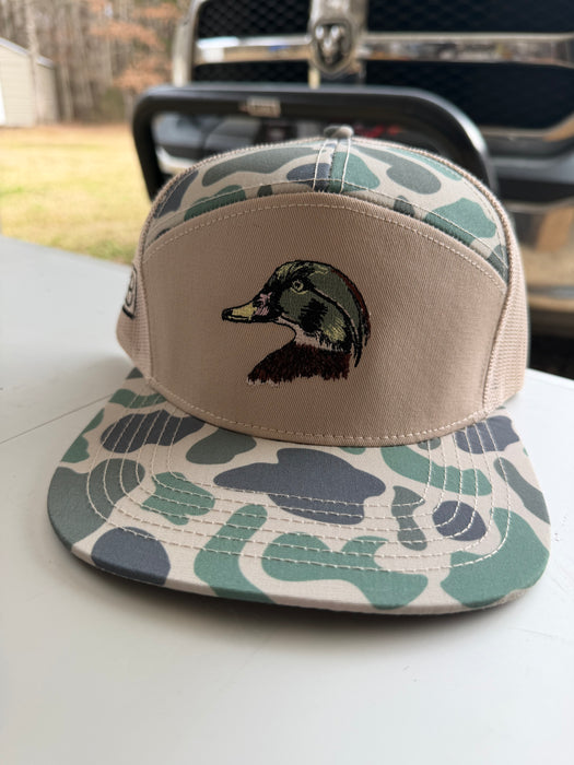 Embroidered Wood Duck Head Hats -Multiple Styles Available!