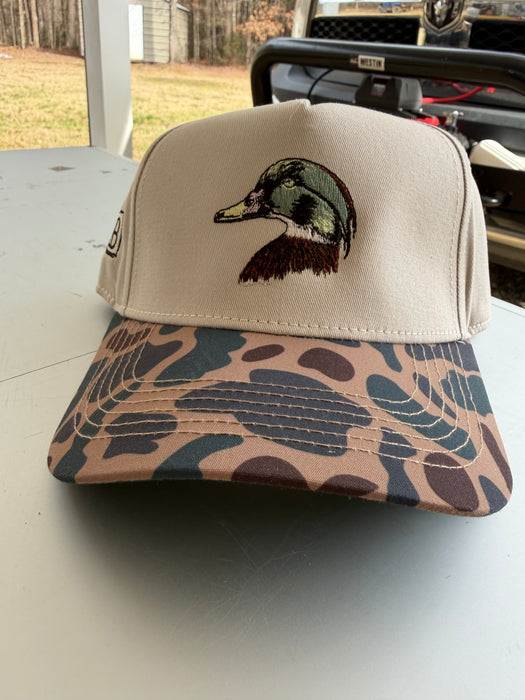 Embroidered Wood Duck Head Hats -Multiple Styles Available!