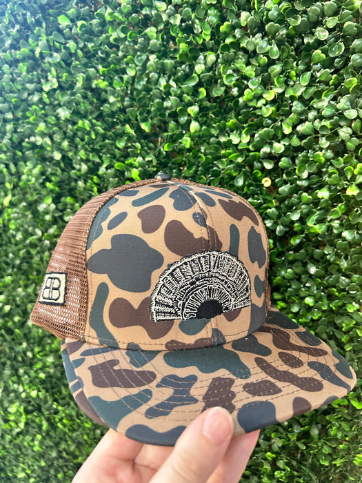 Embroidered Turkey Fan Hats -3 Styles Available!