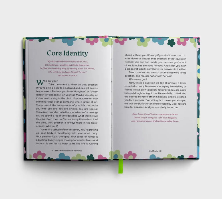 The 5 Minute Teen Girl Devotional: Building Resilience and Hope