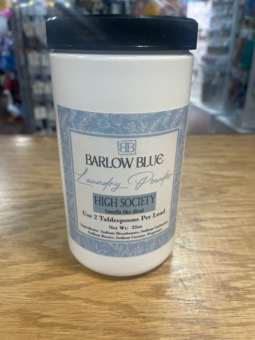 Barlow Blue Laundry Powder Detergent - Multiple Scents.  Available in 16oz & 32oz