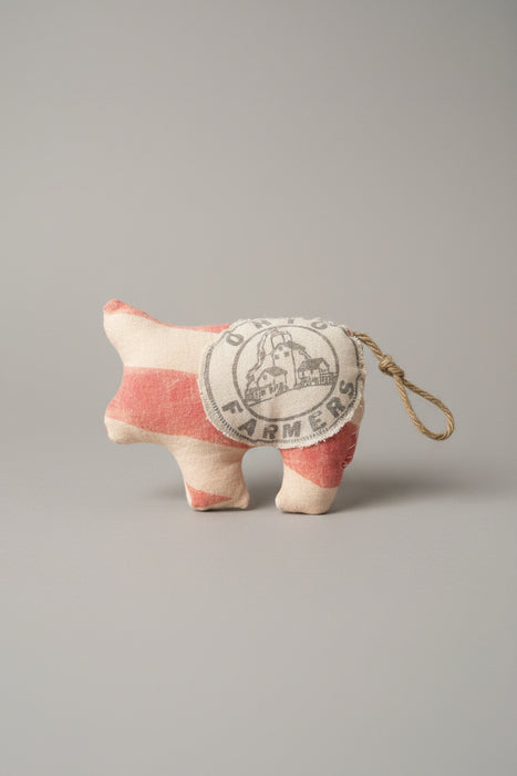 Miniature Hand Sewn Hog's.  Made from Fun Fabric or Vintage Feed Sacks.