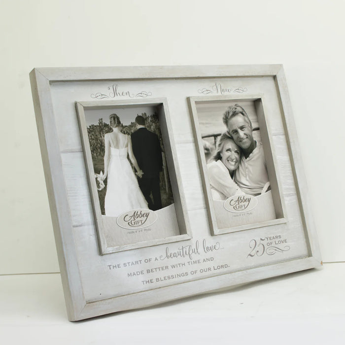 Then & Now 25th Anniversary Frame