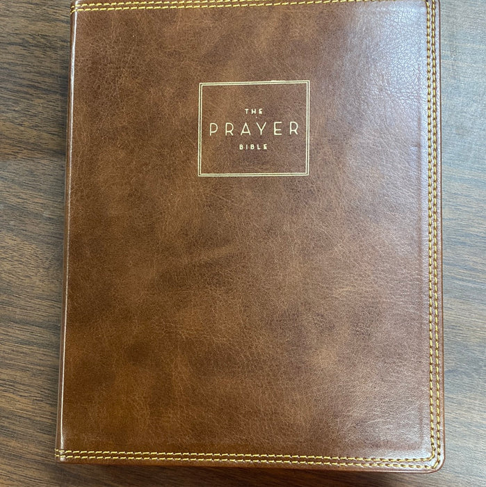 NKJV- The Prayer Bible. Brown Leathersoft