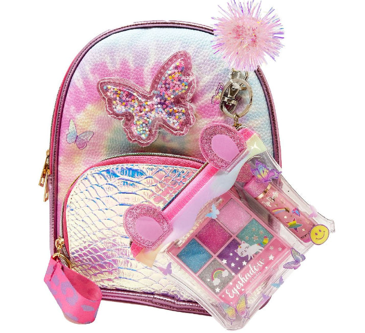 Tie Dye Butterfly Stylish Beauty Mini Backpack.