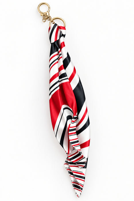 Twilly Scarf Keychain Bag Tag