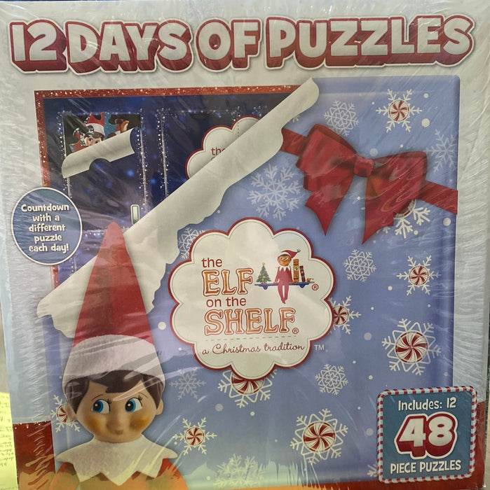 Elf on the Shelf: 12 Days of Puzzles