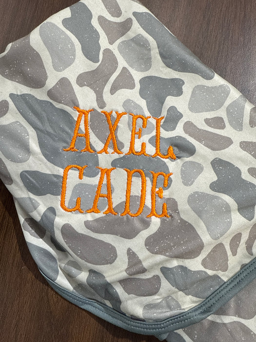 Classic Deer Camo Baby Swaddle
