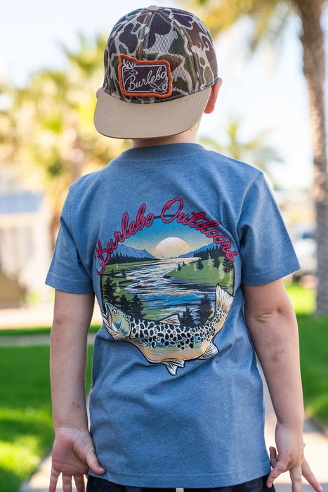 Youth River Fish Tee By Burlebo