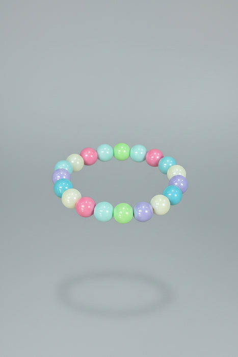 "Color Burst Bracelet" -Kid's Colorful Beaded Bracelet. 2 Sizes Available