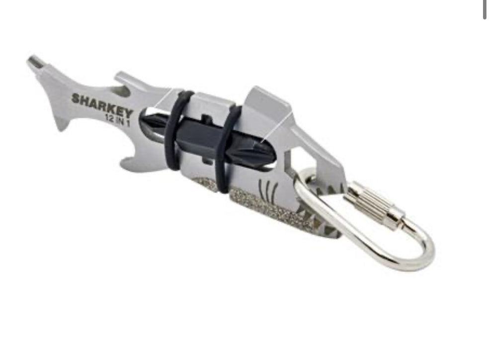 True Utility Sharkey 2-in-1 Multitool Keychain