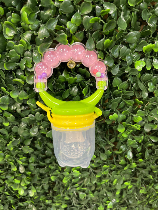 Silicone Baby Fruit Feeder- Available in Blue & Pink