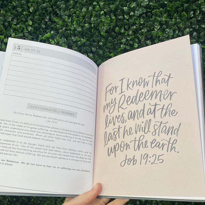 The Bible in a Year- a reading plan focusing on God’s Character