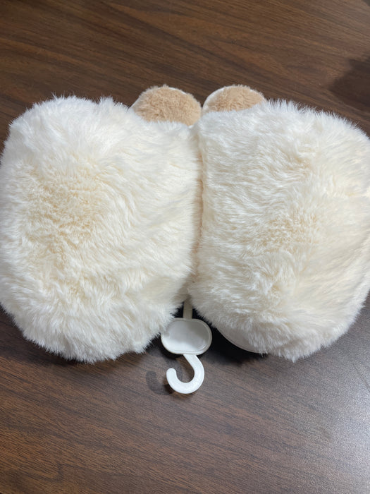 White Super Fluffy Slippers