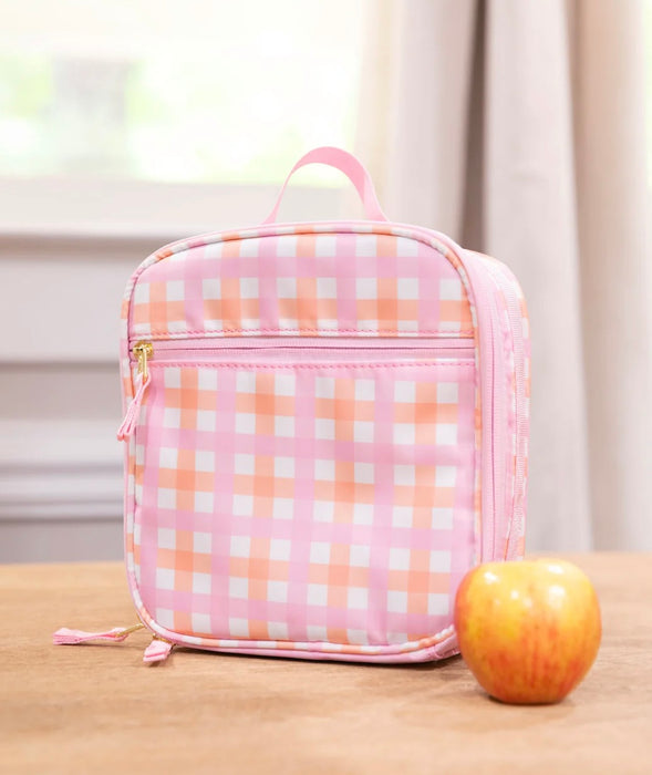 Pretty Plaid Kids Lunchbox