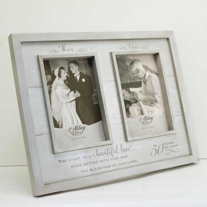 Then & Now 50th Anniversary Frame