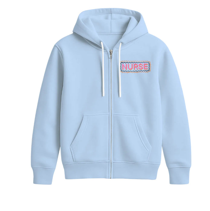 Nurse Doodles Zip Up Hoodie