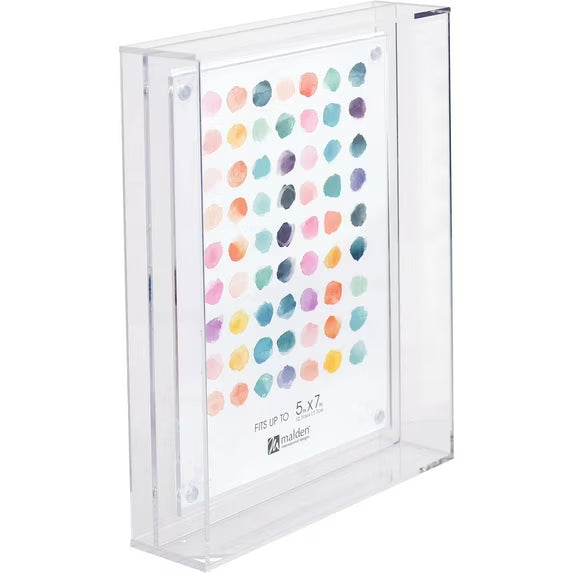 Magnetic Acrylic Clear Picture Frames- Available in 2 Styles!