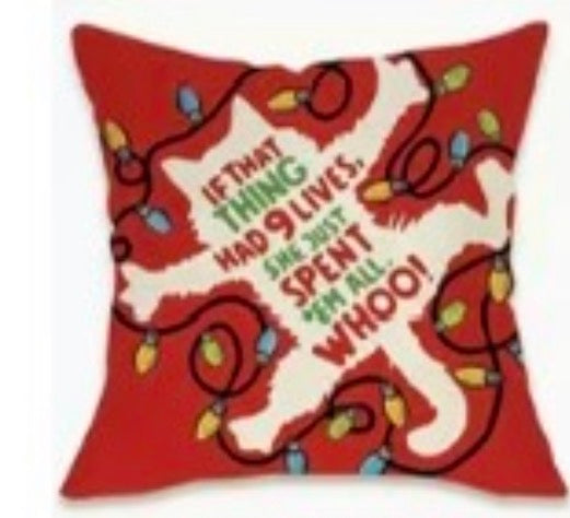 Christmas Pillow Covers (18"x18")  *Inserts NOT Included*
