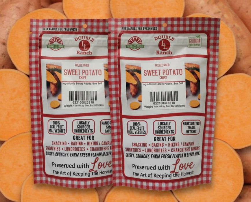 Freeze Dried Sweet Potato Chips