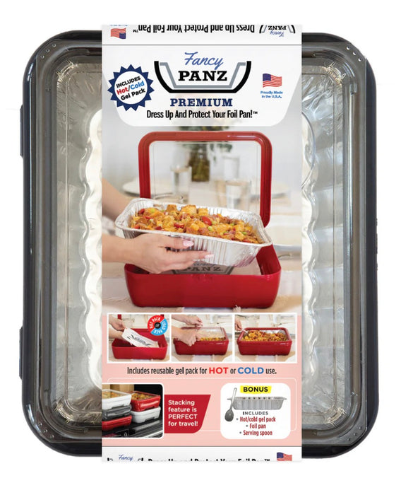 Fancy Panz Premium Charcoal, Includes Hot/Cold Gel Pack