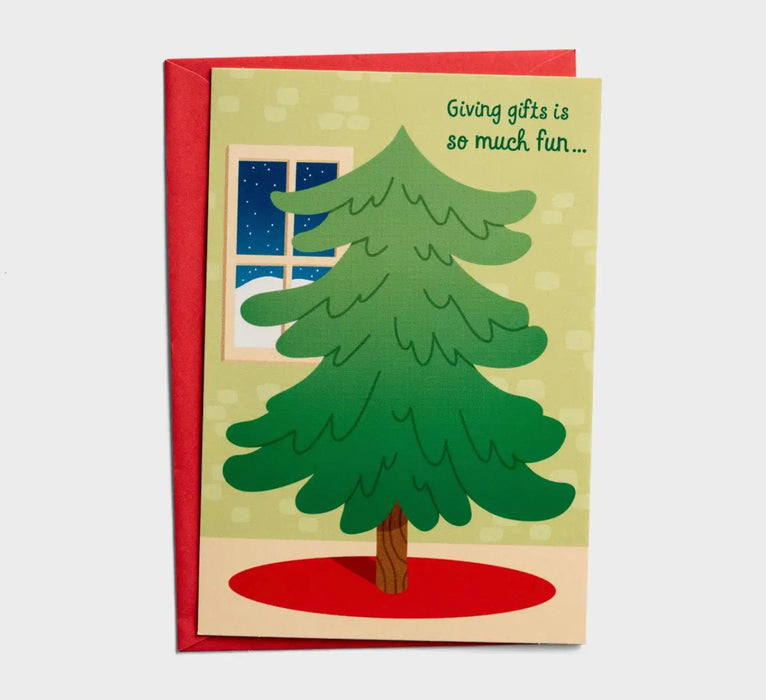 Interactive Sticker Christmas Tree - 8 Christmas Boxed Cards