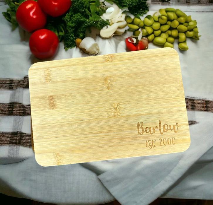 Personalized Small Cutting Board.  Can be personalized to say anything you want.  FREE PERSONALIZATION.
