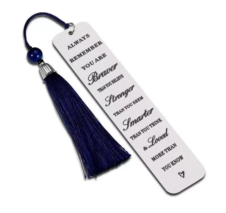 Stainless Steel Bookmarks – Inspirational & Faith-Based Designs