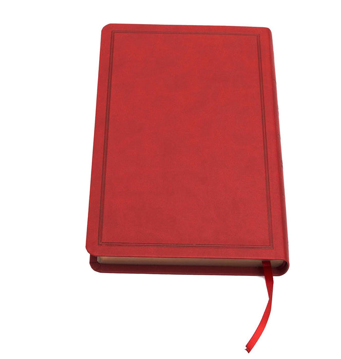 CSB Deluxe Gift Bible - Burgundy LeatherTouch