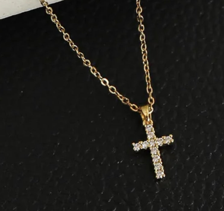 The “Shine Through” Cross Necklace ✨