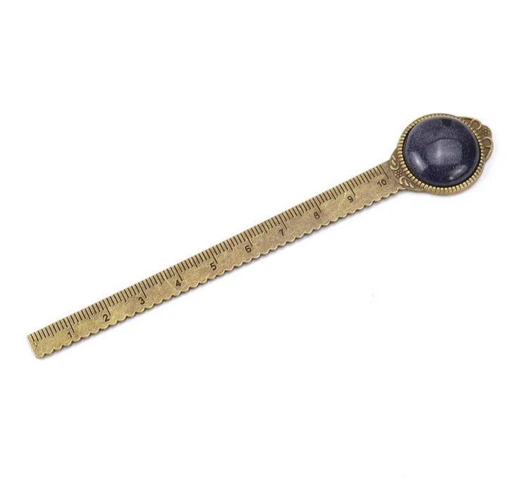 Stone & Story – Gemstone Bookmark Rulers