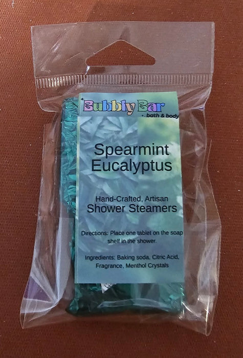 Shower Steamers.  Multiple Scents, All Natural.  Sold per pack of 2 steamers.