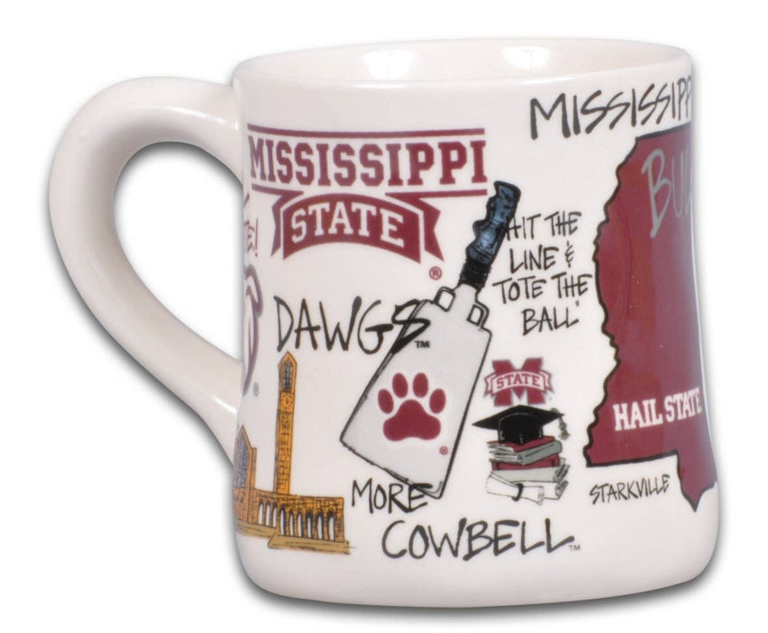 Mississippi State Icons Coffee Mug