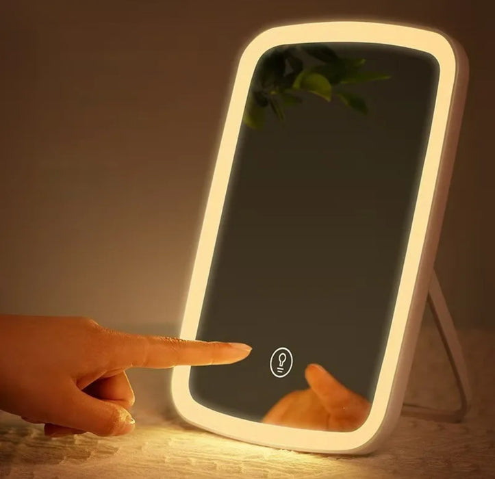 Makeup Mirror with Touch LED Light