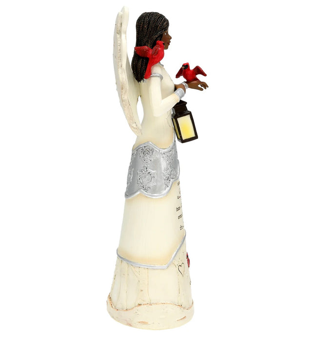 EBN Light Remains - 9" EBN Angel Holding Lantern
