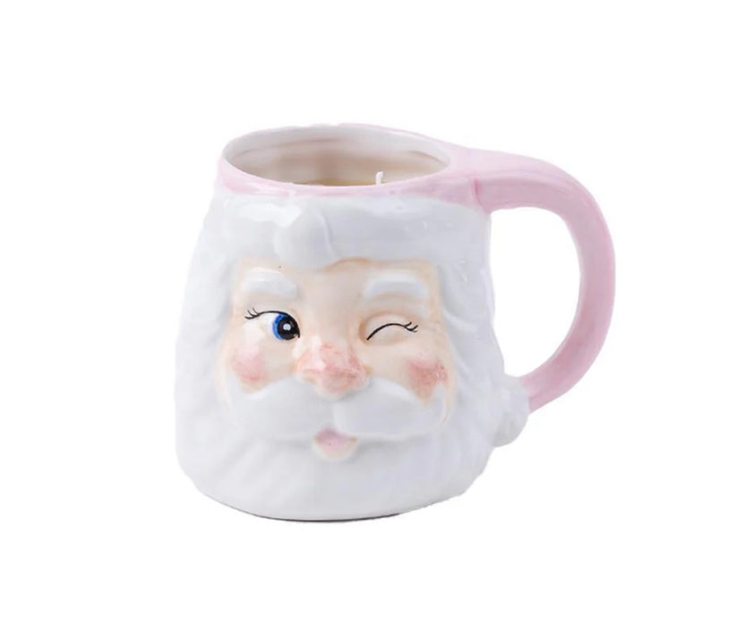 Sweet Grace Santa Mug Candles