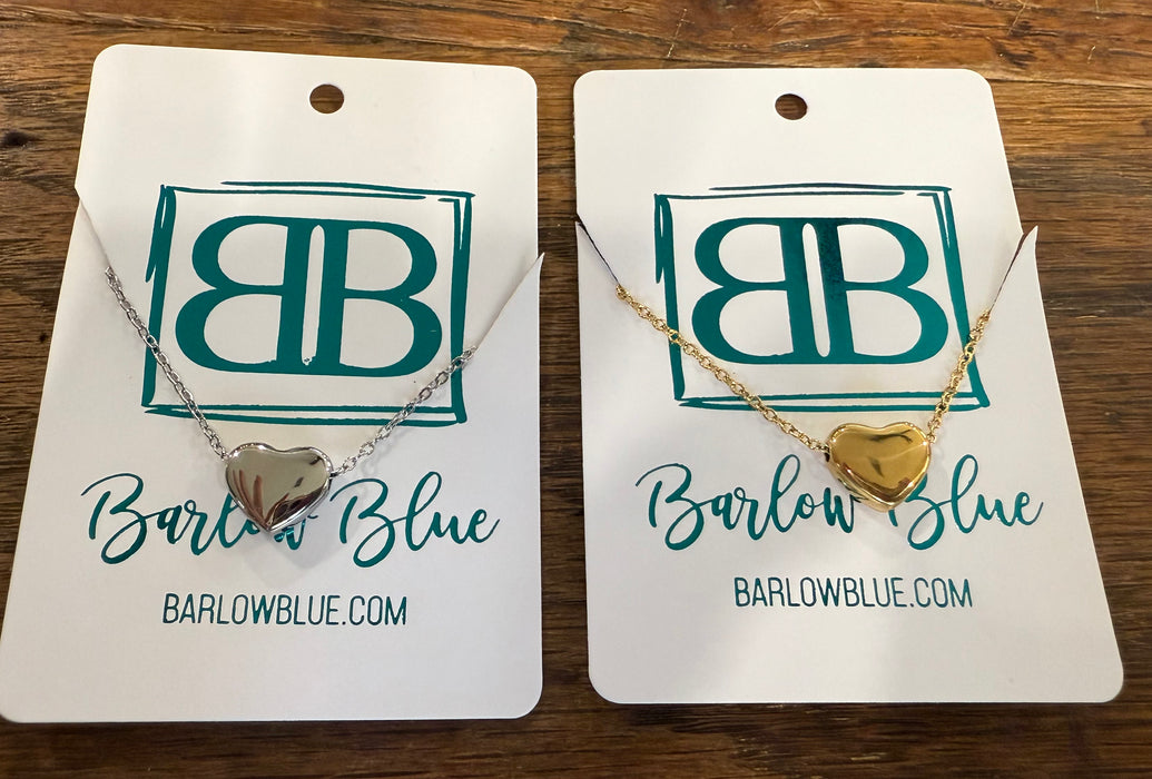 The “Heart of It All” Necklace 💛 (Gold or Silver)