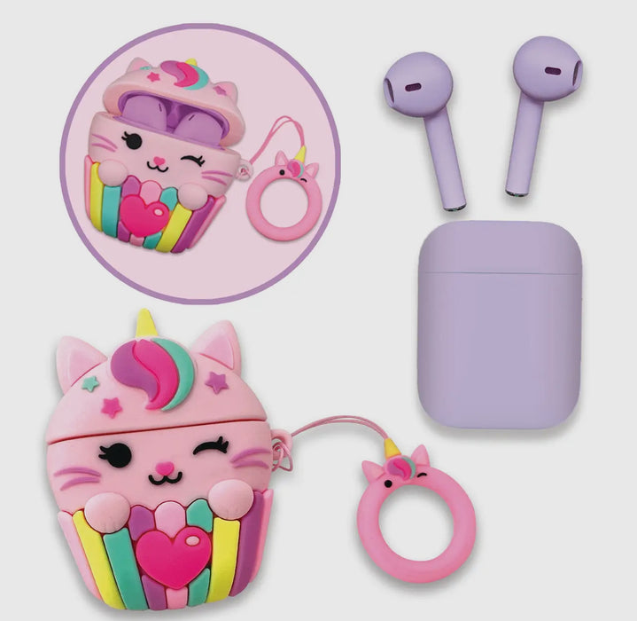 Love Beats Earbuds.  Wireless Bluetooth Earbuds with a Charging Case and Keychain Storage Container. -3 Styles!