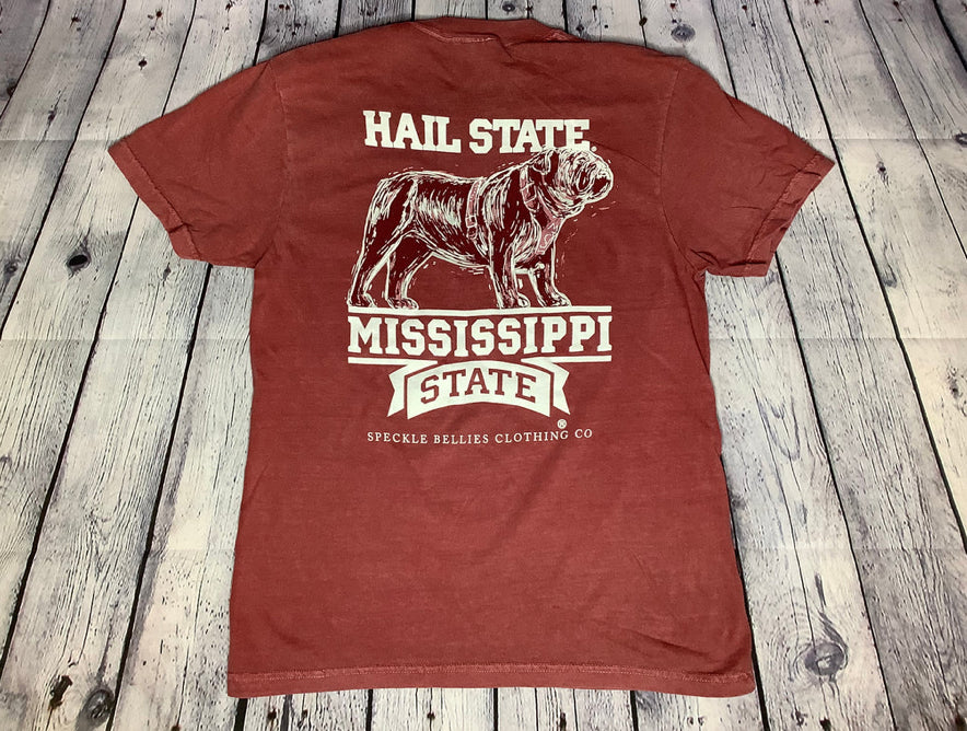 MSU Bulldog Sketch Men’s Tee