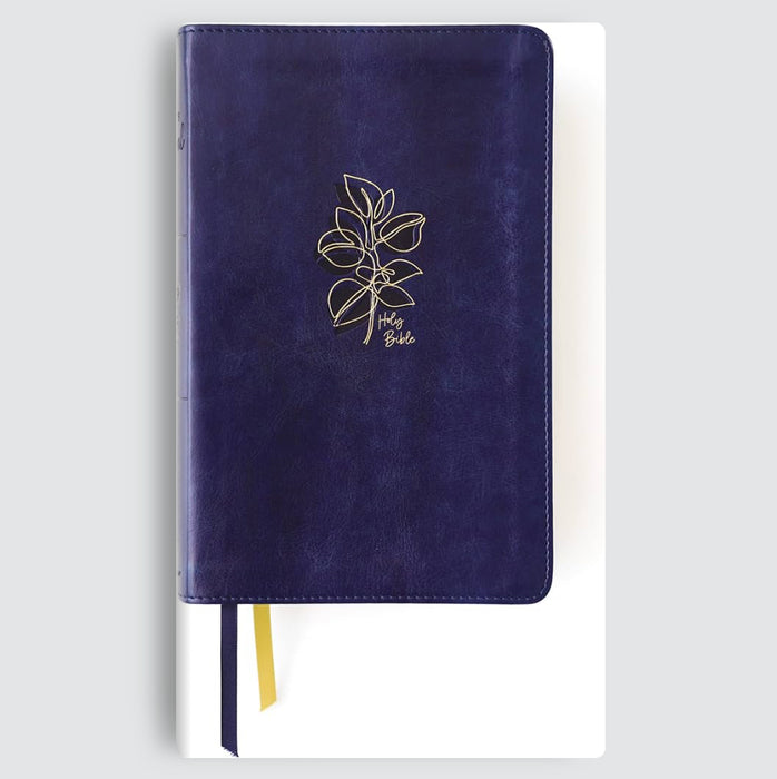 NIV Devotional Women’s Bible - Navy, Leathersoft