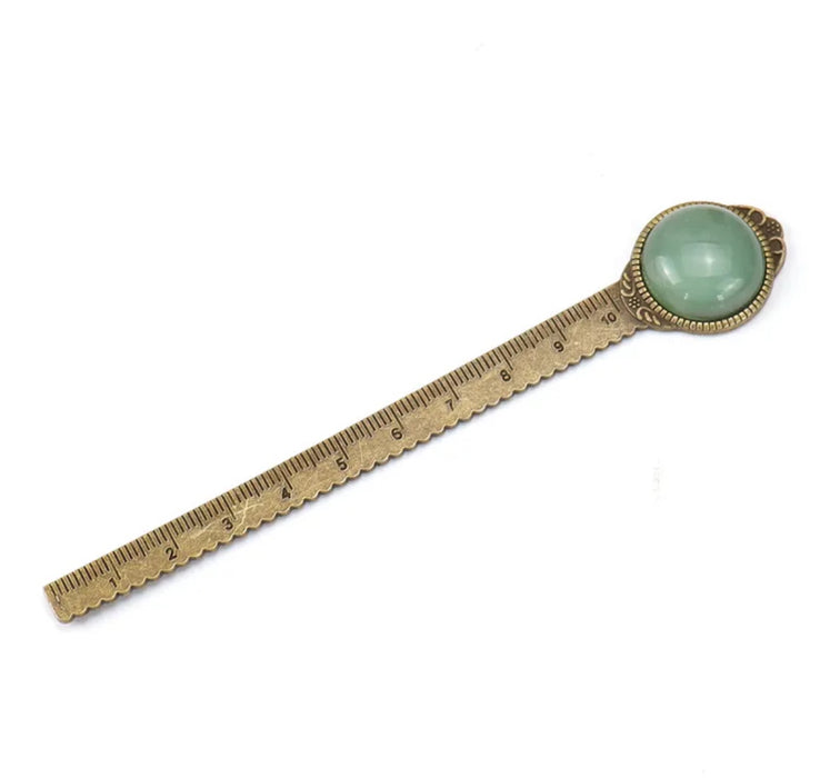 Stone & Story – Gemstone Bookmark Rulers
