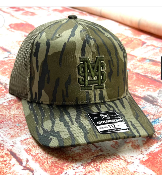 MSU Baseball Logo Hat Bottomland Camouflage