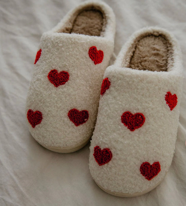 Repeat Red Heart Slippers