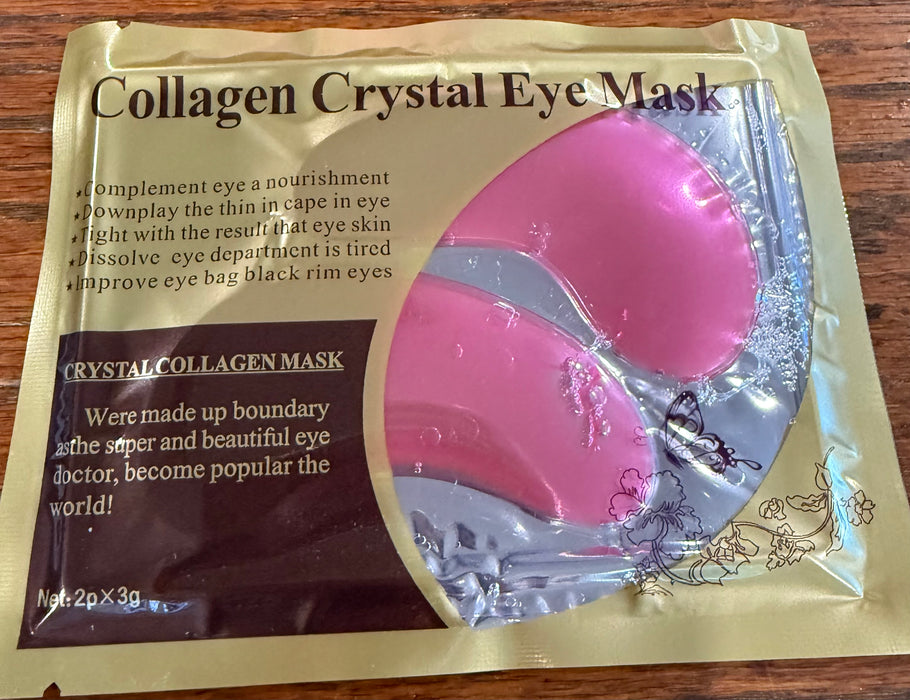 Collagen Crystal Under Eye Mask.  Perfect Stocking Stuffers!